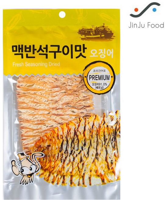 진주 맥반석구이맛 오징어 30g, 1개