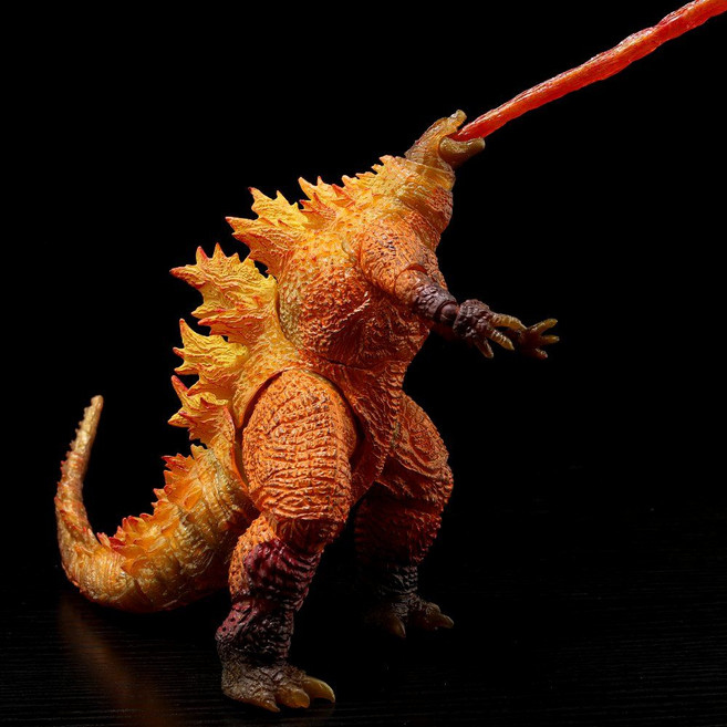 고질라 피규어 킹콩 대형 킹기도라 메카 액션 뉴, H. Red Lotus 고질라(17cm) 업그레이드, 1개