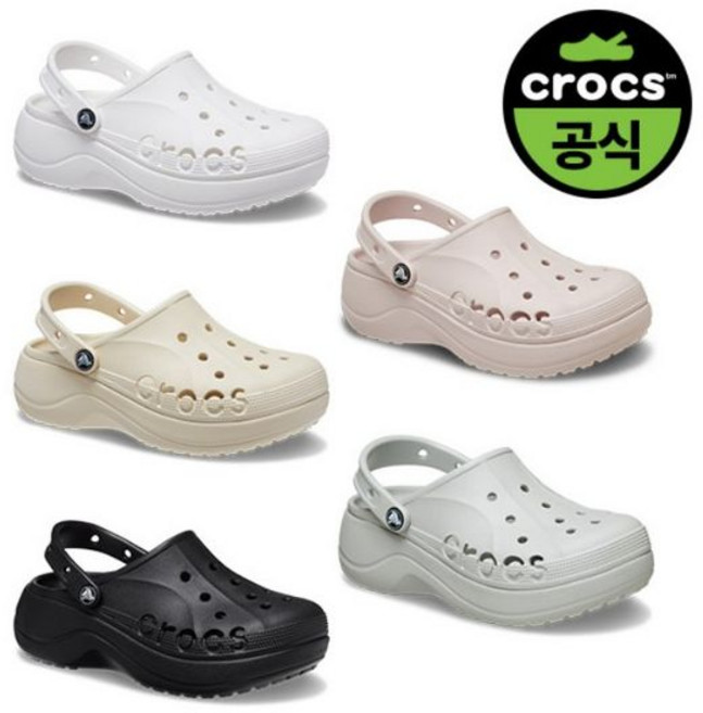 [크록스 공식 정품] 바야 플랫폼 라인드(털크록스) 230~250