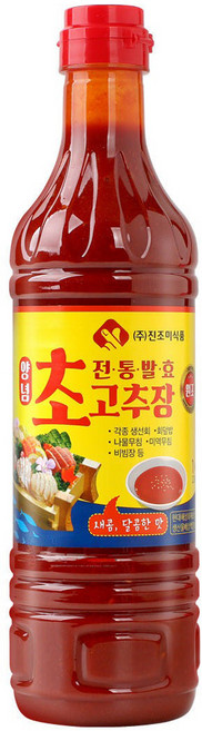 진조미 양념 초고추장 단품, 1개, 1kg