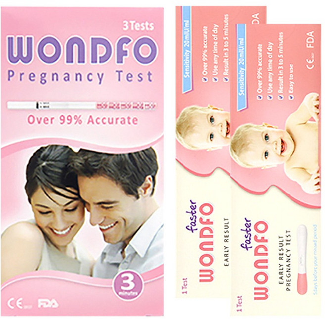 원포 임테기 3개입X1개+원포패스터 2개 임신테스트기, 1개