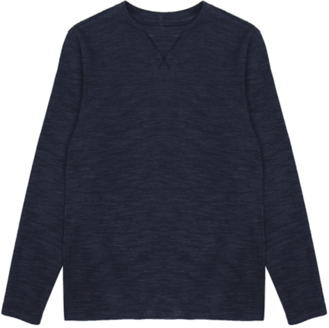 남성 봄 가을 솔리드 슬리브 긴팔티 TEE104