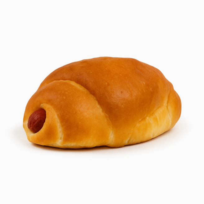 그레이트가든 소시지 버터소금빵 완제품 수제 무방부제 100%천연버터 사용, 10개, 95g