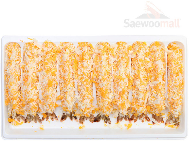 새우몰 바삭 통새우튀김 10미(300g) 냉동 크런치새우 에어프라이어 15분, 50g, 1개