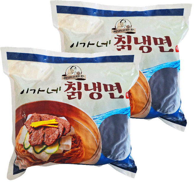 [이가네식품] 이재수명장 명인의 냉면 칡면사리 5인분, 2개, 1kg