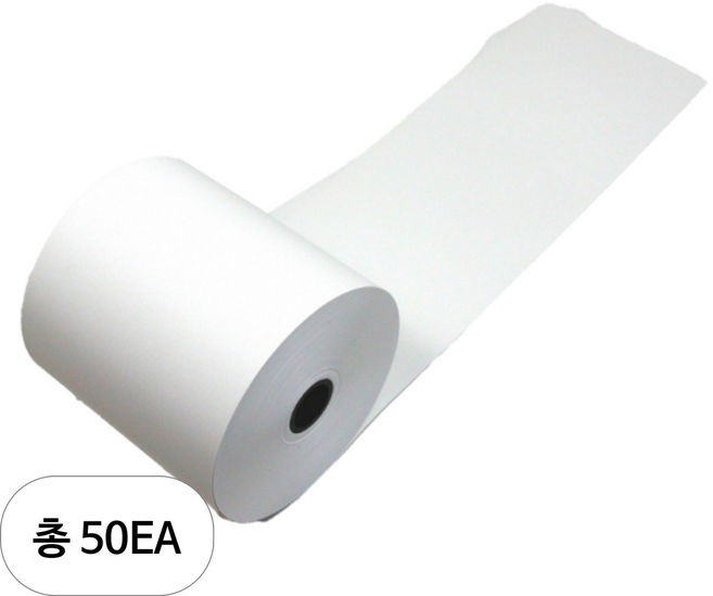 에스통 무약관 감열지, 50개