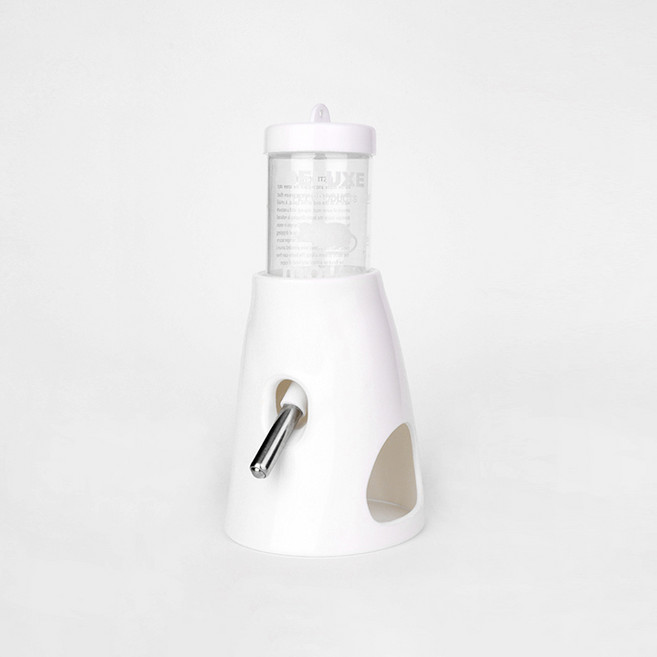 랜보어 반려동물 파스텔 은신처 급수기 FREE, 화이트, 1개