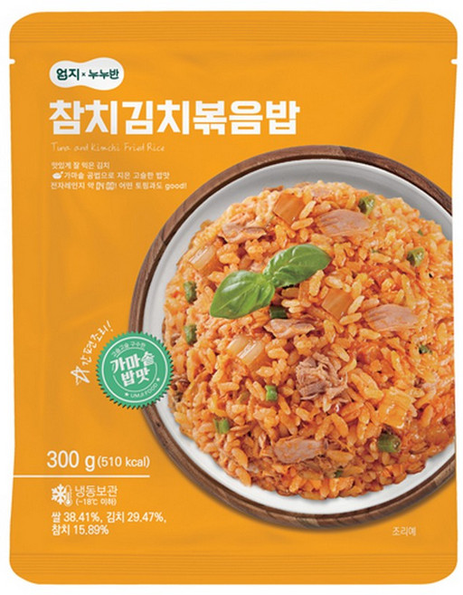 엄지 참치김치 볶음밥 300gx10봉 가성비, 10개, 300g