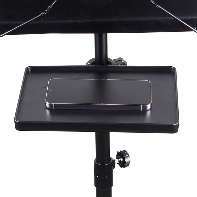 보면대 보조 선반 거치대 악보대용 홀더 트레이 마이크 스탠드, 1개