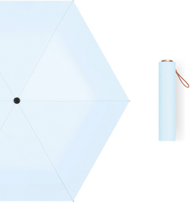 차양차양 초경량양산 우산겸용 암막 햇빛차단 우양산 135g