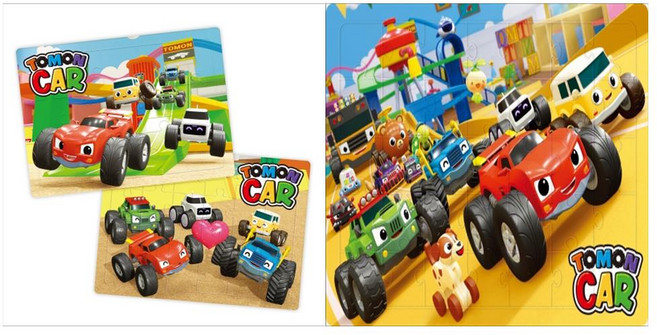 [키움터]TOMON Car 퍼즐세트(전2권/ 15 24조각+35조각)