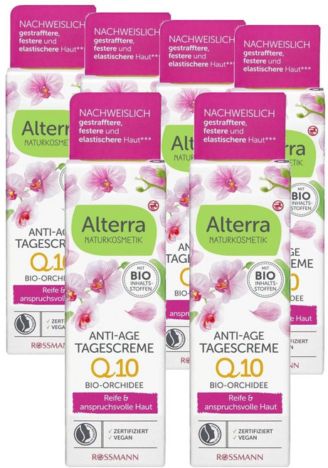 독일 알테라 Alterra Anti-Age Day Cream Orchid 오키드 안티에이징 데이 크림, 6개, 50ml
