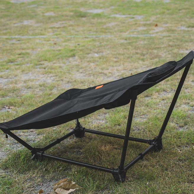 매드독캠프 카몬 베드체어 캠핑 릴렉스 경량체어 내하중180k, 매트블랙(메쉬커버포함), 1개