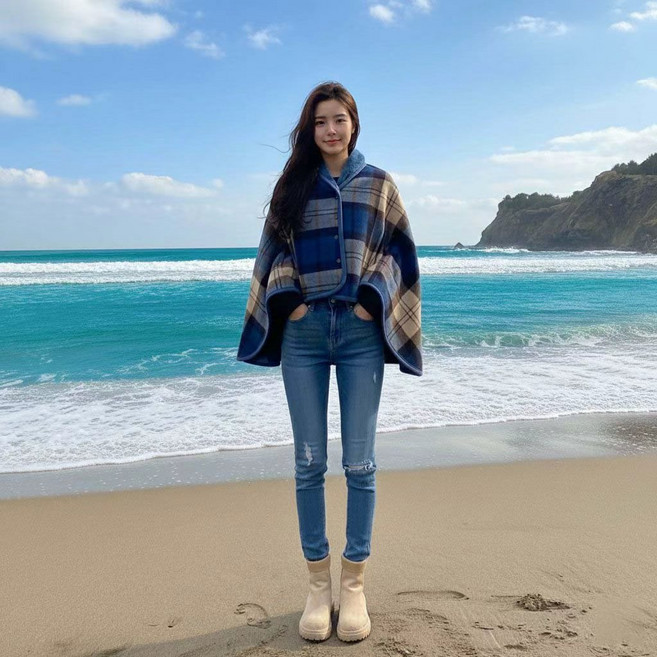 치트몰 양면 극세사 똑딱이 담요