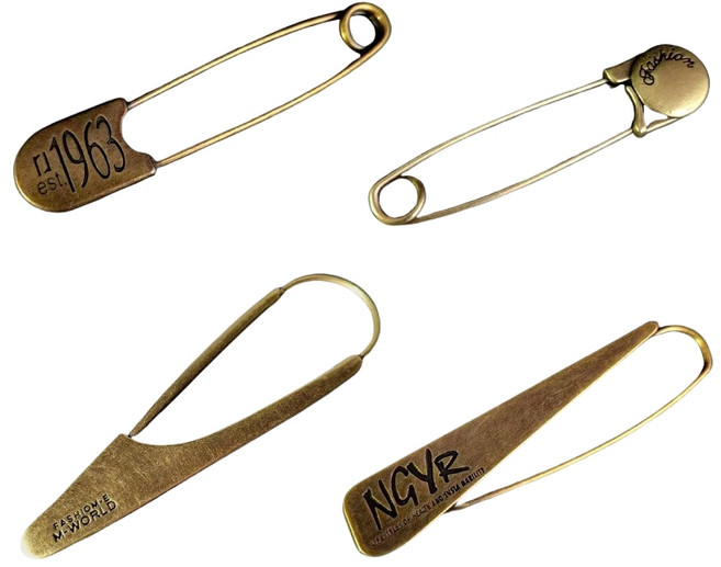 스웨터 머플러 고정핀 빈티지 엔틱 옷핀 고정 클립