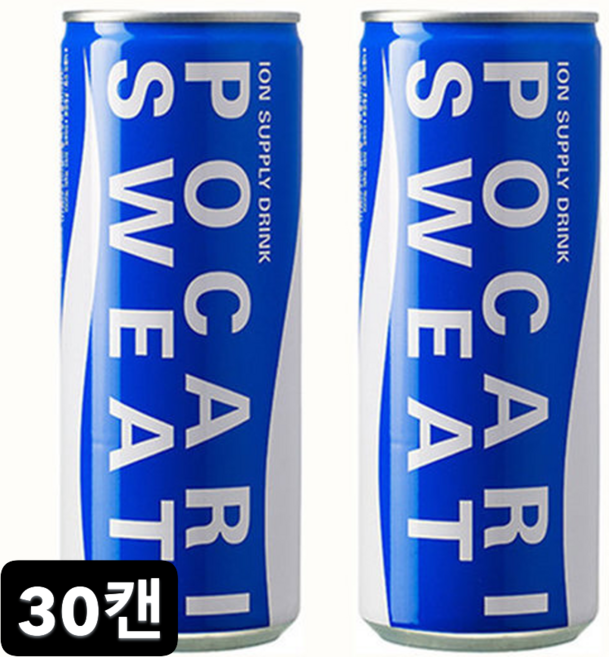 포카리스웨트 캔, 240ml, 30개