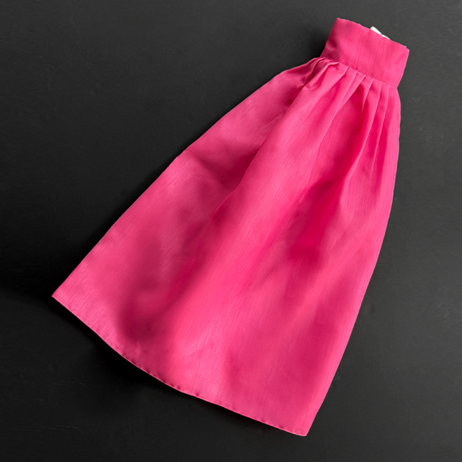 핑크 여아 한복 치마 단품 (5-6호) 유아 어린이 키즈 5세 전통