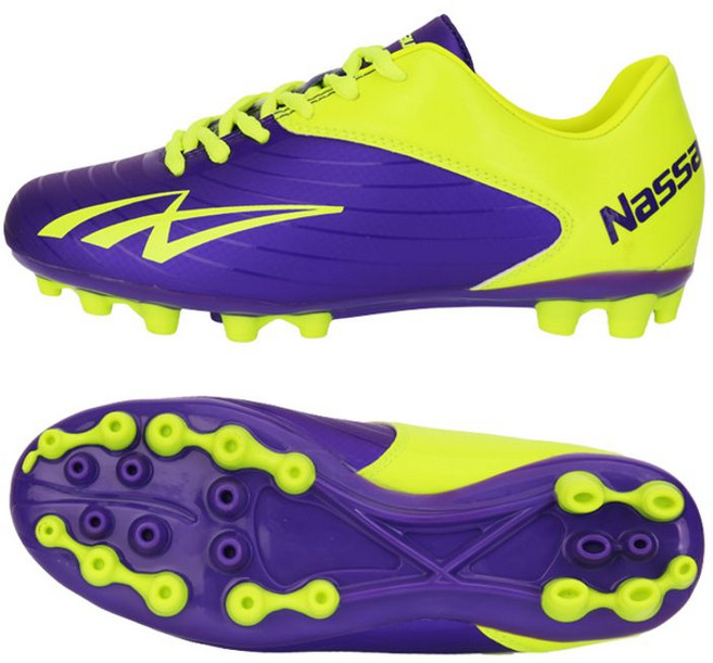 낫소 주니어챔스 축구화 퍼플