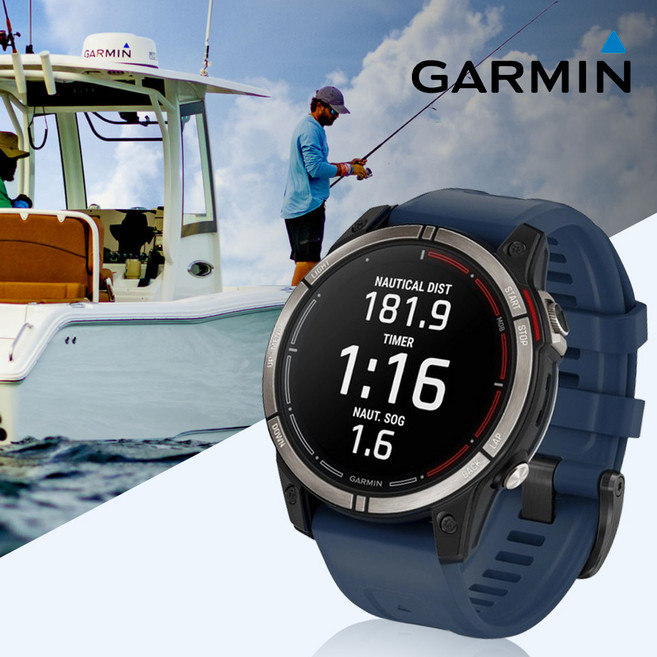 가민 쿼틱스 7 프로 GPS 스마트워치 낚시 수영 골프 자전거 러닝 라이딩 운동 피트니스 한국 공식판매점