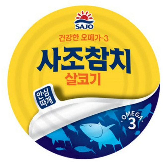 사조 살코기 참치, 250g, 12개