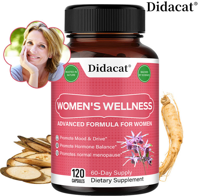 여성건강 프리미엄 포뮬러|정서 및 활력지원|호르몬 밸런스|갱년기 편안한 케어, 3개, 60회분