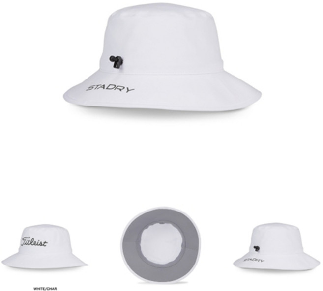 타이틀리스트 스타드라이 버킷햇, 화이트, 1개
