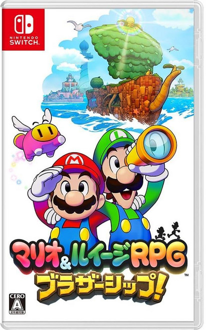 Nintendo Switch 瑪利歐 路易吉RPG 兄弟齊航 中文版, 日文封面 中文版