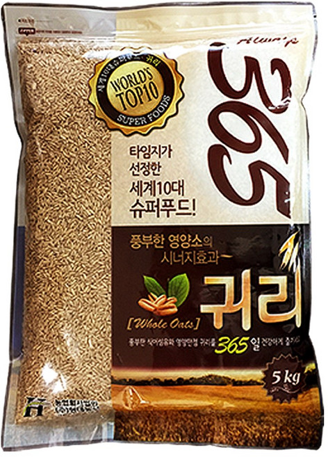 현대농산 수입 귀리, 1개, 5kg