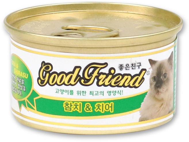 굿프랜드 고양이캔 참치, 24개, 85g