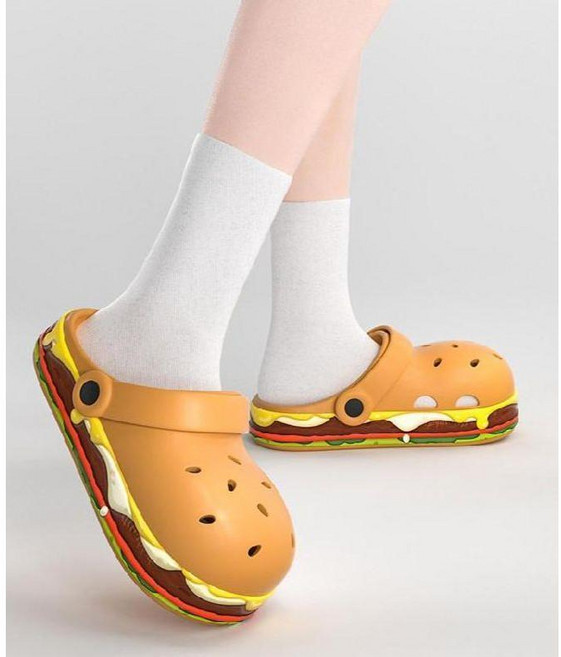 햄버거 슬리퍼 샌들 치즈버거 햄버거신발