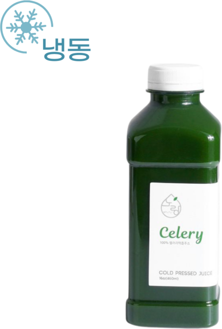 노랑바나나 샐러리 주스 100% 착즙 생즙 클렌즈 디톡스 루틴, 5개, 460ml