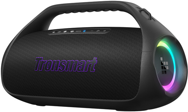 Tronsmart Bang 2 휴대용 무선 블루투스 스피커 90W 캠핑용 LED IPX6방수 홈시어터 인테리어 야외 파티 26시간재생 보조배터리기능, 블랙