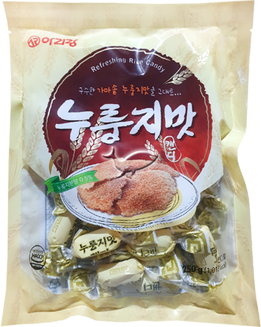 아리랑 누룽지맛캔디 250g, 2개