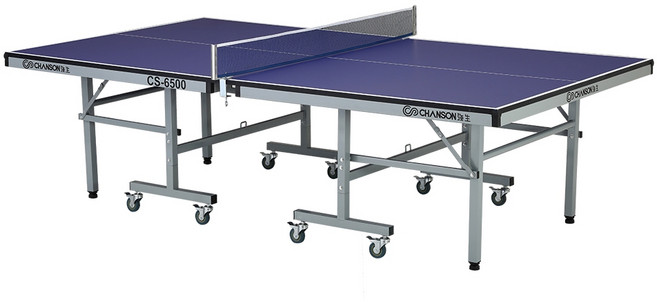 CHANSON 強生 高級桌球桌 CS-6500 (桌面厚度22mm) 結構堅固 組裝簡易 多種場所適用, 1個