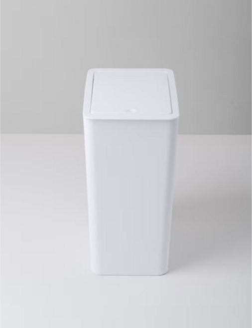 세렌틱 원터치 휴지통 10L, 화이트