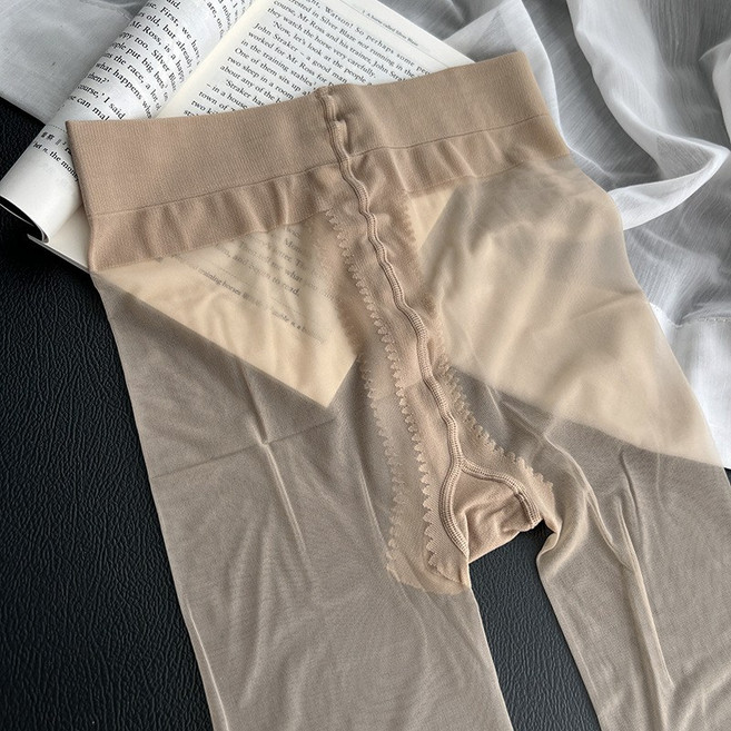 T자형 고투명 고탄력 올풀림 방지 스타킹 2P