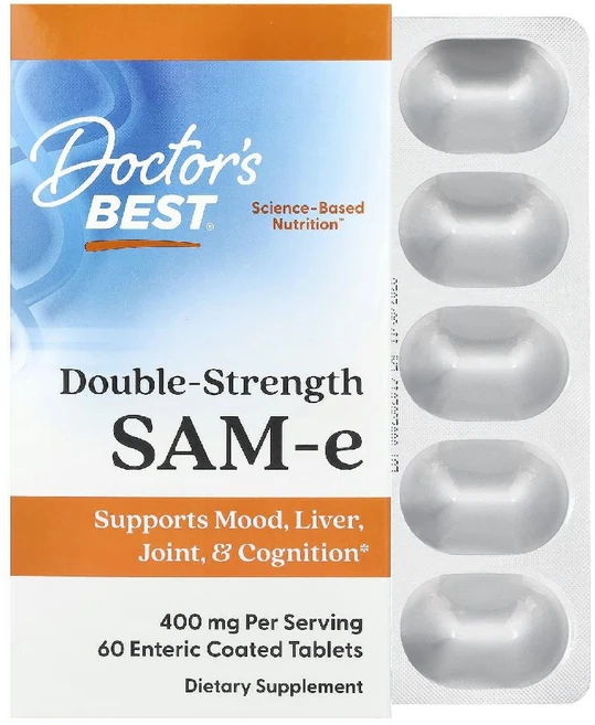 닥터스베스트 SAMe 400mg 메티오닌 타블렛 60정, 1개 - 쿠팡