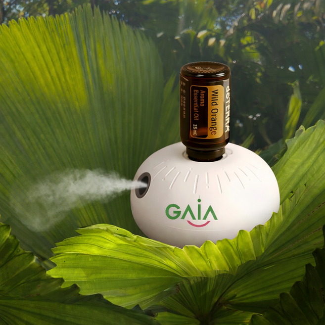 가이아 미니 버블 아로마 전자 디퓨저 에센셜오일 전용 1세트, 1개, 5ml, 디퓨저본체 + 에센셜오일