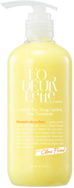 컬러핏 퍼퓸 헤어 트리트먼트 더 일랑 가든, 500ml, 7개
