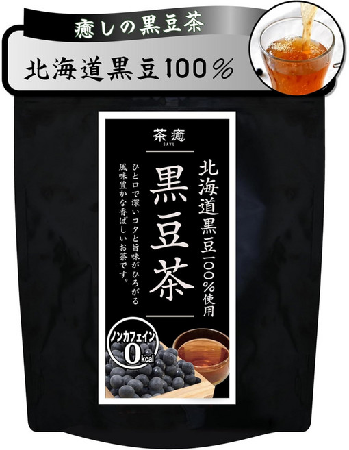 일본 홋카이도산 100% 검은콩차 4g × 42팩 논카페인 디카페인