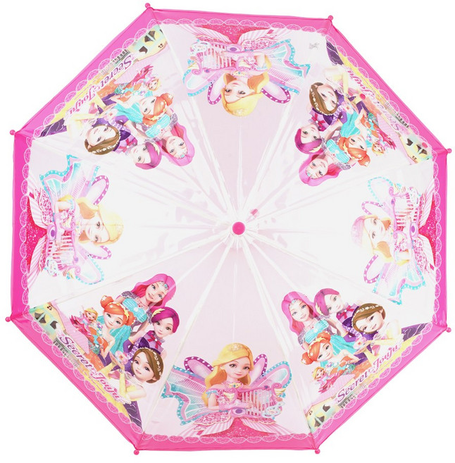 아동우산 쥬쥬 날개 50 투명 우산 유아 어린이