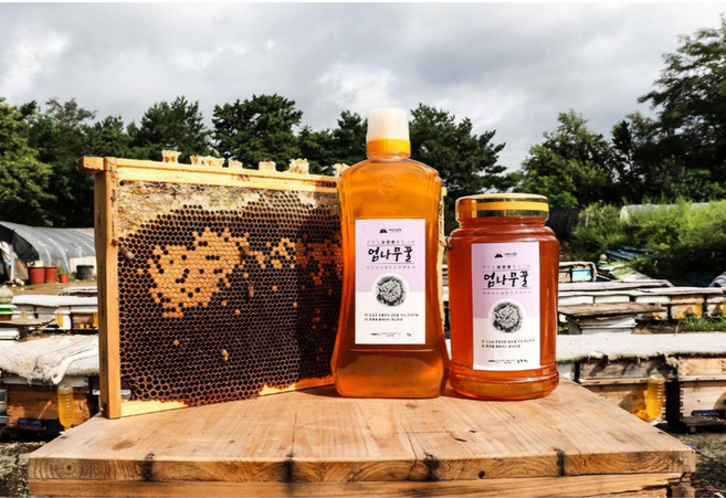강원도꿀 천연벌꿀 2.4kg (아카시아꿀 야생화꿀 엄나무꿀 피나무꿀 헛개나무꿀), 1개