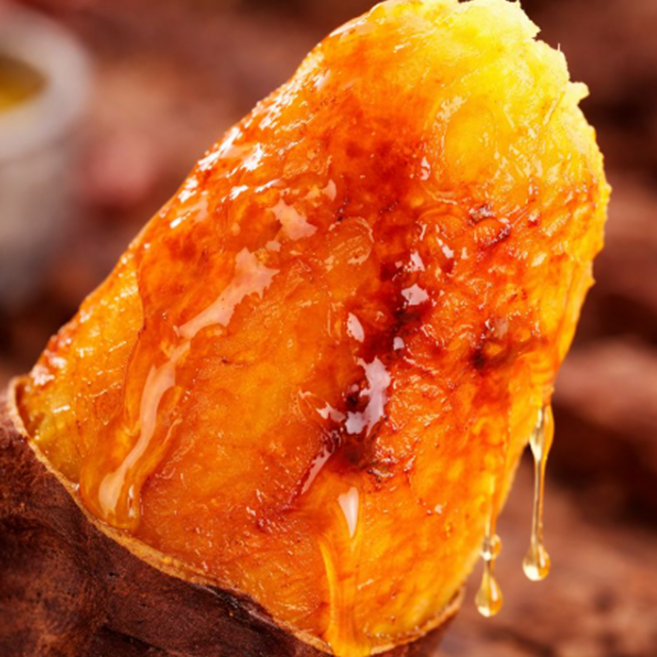 [한정물량특가] 황토밭농법 달콤쫀득 꿀범벅 꿀고구마, 1박스, 2kg(한입)