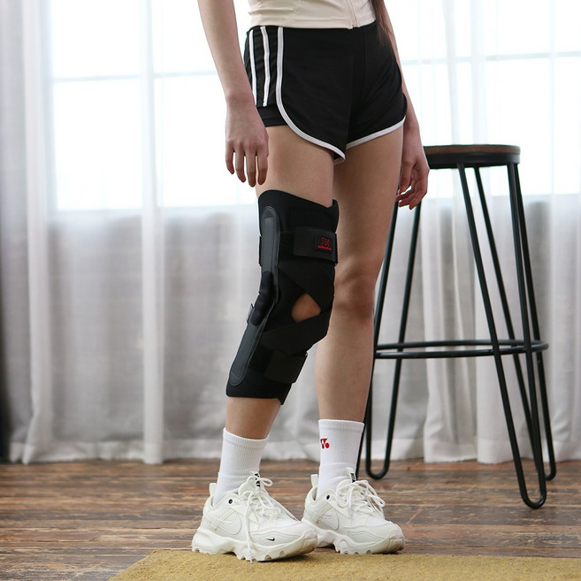 바른정 블랙MCL 무릎보조기 우측 무릎용, 블랙, 1개