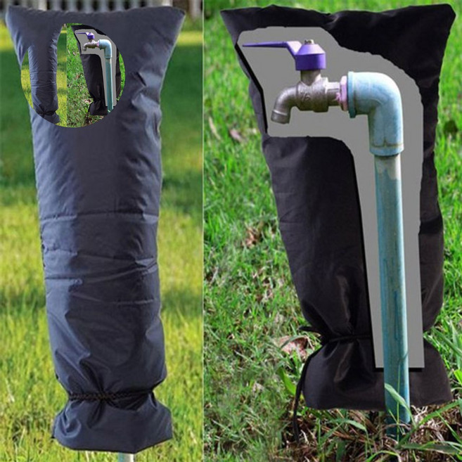 루체트리 보온커버 겨울 수도 동파방지커버 수도꼭지 덮개 대형 방한 단열, 동파방지커버(대형)