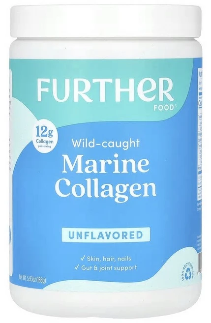 Further Food 자연산 해양 콜라겐 무맛 168g(5.93oz) Food (퍼더 푸드), 1개 - 쿠팡
