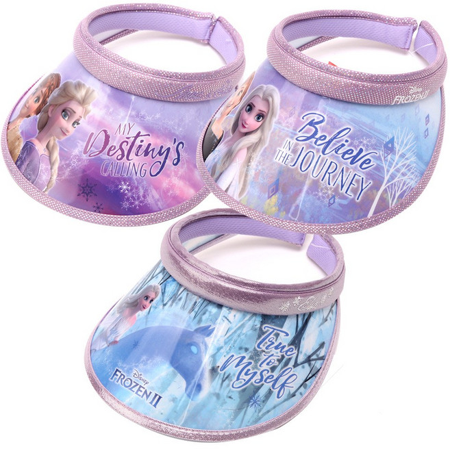 나린키즈 겨울왕국2 썬캡 3종 택1 유아 아동 여아 핀캡 모자