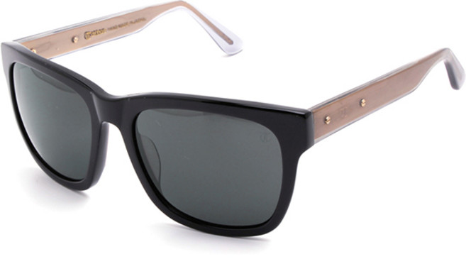 타투 리퍼브 오버사이즈 뿔테 선글라스