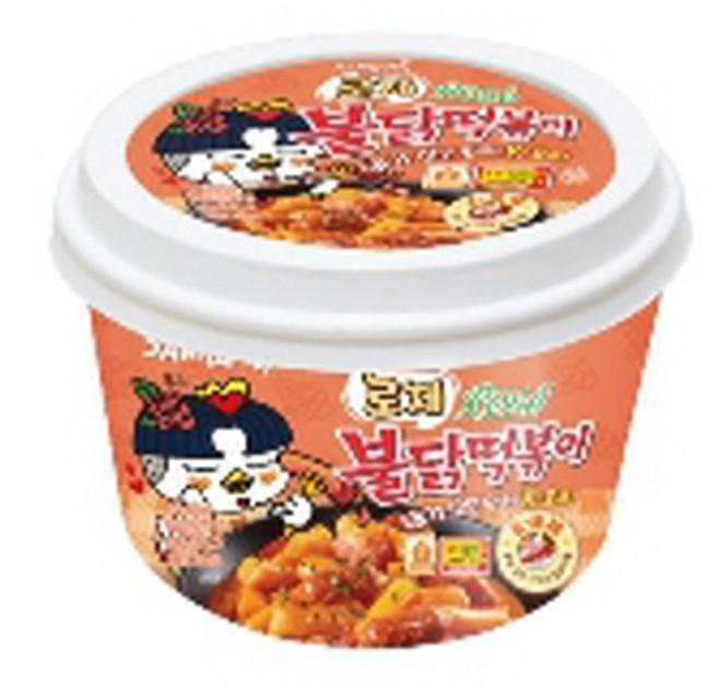 삼양 로제 불닭떡볶이 큰컵, 2개, 183.5g
