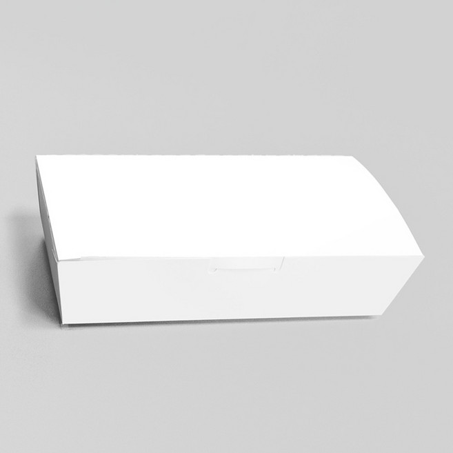 제이팩토리 일회용 종이김밥도시락용기 종이도시락 1호, 600개, 1세트